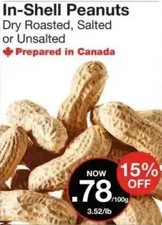 Bulk Barn In-Shell Peanuts offer