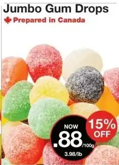 Bulk Barn Jumbo Gum Drops offer