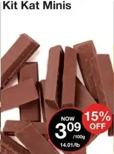 Bulk Barn Kit Kat Minis offer