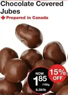 Bulk Barn Chocolate Covered Jubes offer