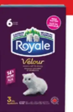 Walmart Royale Facial Tissue offer