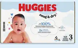 Walmart Huggies Snug & Dry Mega Colossal Pack Diapers offer