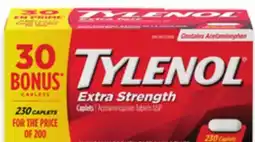 Walmart Tylenol Extra Strength Caplets offer