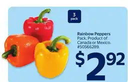 Walmart Rainbow Peppers offer