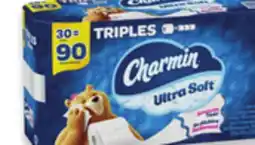 Walmart Charmin Bathroom Tissue 30 Triple Rolls offer