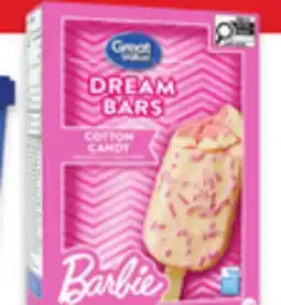 Walmart Great Value Ice Cream Bars offer