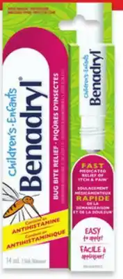 Walmart Children's Benadryl Bug Bite Itch Relief 14 mL offer