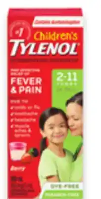 Walmart Children's or Infants' Tylenol offer