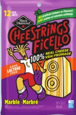 Walmart Black Diamond Cheestrings 12- or 16-Pack offer
