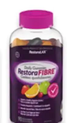 Walmart RestoraFIBRE Daily Gummies 90s offer