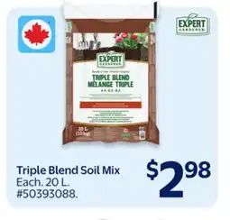Walmart Triple Blend Soil Mix offer