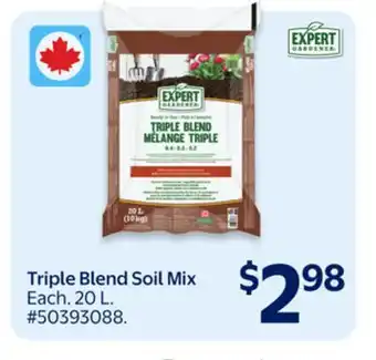 Walmart Triple Blend Soil Mix offer