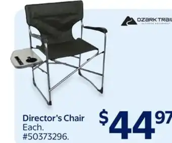 Walmart Director's Chair offer