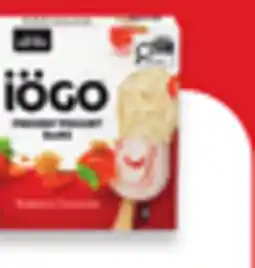 Walmart iögo Frozen Yogurt Tubs or Novelties or Nestlé Drumstick or Del Monte Confectionery Tubs offer