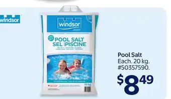 Walmart Pool Salt offer