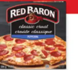 Walmart Red Baron Classic or Thin Crust Frozen Pizza offer