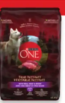 Walmart Purina ONE Dry Dog Food offer