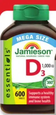 Walmart Jamieson Mega Size Vitamin D offer