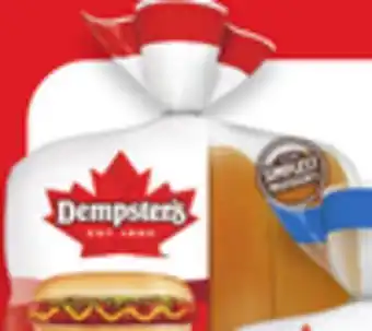 Walmart Dempster's Hot Dog Buns 8-Pack offer