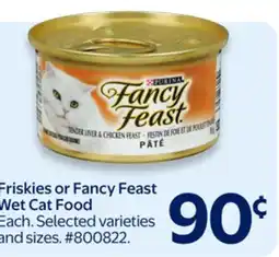 Walmart Friskies or Fancy Feast Wet Cat Food offer