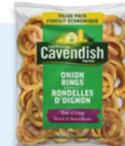 Walmart Cavendish Farms Sweet & Crispy Onion Rings 1 kg offer