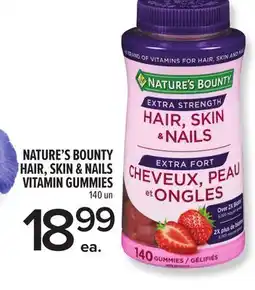 Metro NATURE'S BOUNTY HAIR, SKIN & NAILS VITAMIN GUMMIES offer