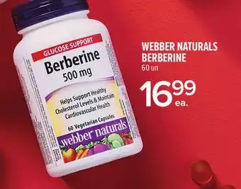 Metro WEBBER NATURALS BERBERINE offer