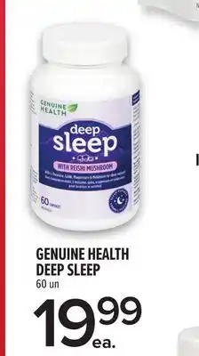 Metro GENUINE HEALTH DEEP SLEEP offer