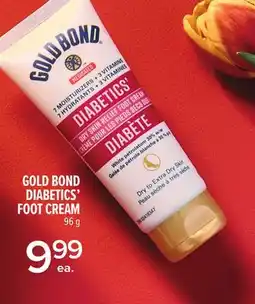Metro GOLD BOND DIABETICS' FOOT CREAM offer