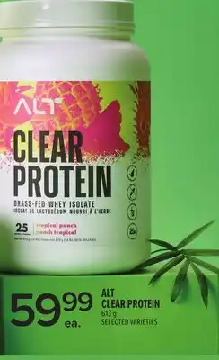 Metro ALT CLEAR PROTEIN offer