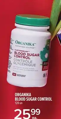 Metro ORGANIKA BLOOD SUGAR CONTROL offer