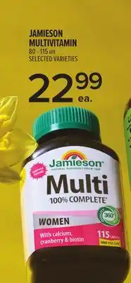 Metro JAMIESON MULTIVITAMIN 80-115 offer