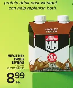 Metro MUSCLE MILK PROTEIN BEVERAGE offer