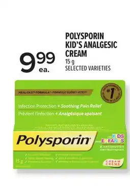 Metro POLYSPORIN KID'S ANALGESIC CREAM offer