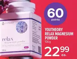 Metro YOUTHEORY RELAX MAGNESIUM POWDER offer