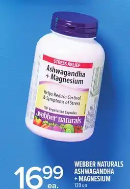Metro WEBBER NATURAL ASHWAGANDHA +MAGNESIUM offer