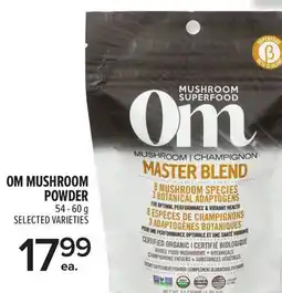 Metro OM MUSHROOM POWDER offer