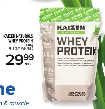 Metro KAIZEN NATURALS WHEY PROTEIN offer