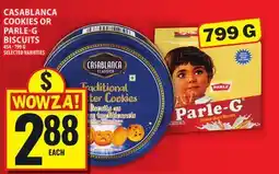Food Basics CASABLANCA COOKIES OR PARLE-G BISCUITS offer