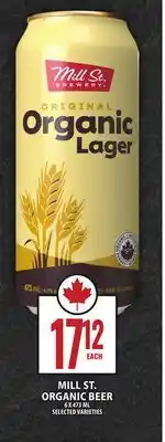 Food Basics MILL ST. ORGANIC BEER offer