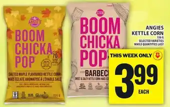 Food Basics ANGIES KETTLE CORN offer