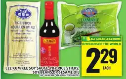Food Basics LEE KUM KEE SOY SAUCE, Y&Y RICE STICKS, SOY BEANS OR SESAME OIL offer