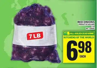 Food Basics RED ONIONS offer