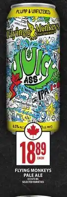 Food Basics FLYING MONKEYS PALE ALE offer