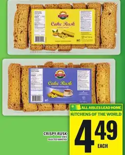 Food Basics CRISPY RUSK offer