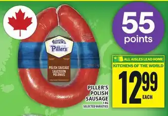 Food Basics PILLER'S POLISH SAUSAGE offer