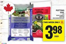 Food Basics POTTING SOIL offer