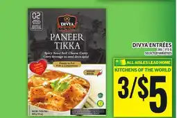 Food Basics DIVYA ENTRÉES offer
