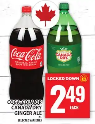 Food Basics COCA-COLA OR CANADA DRY GINGER ALE offer
