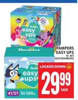 Food Basics PAMPERS EASY UPS offer